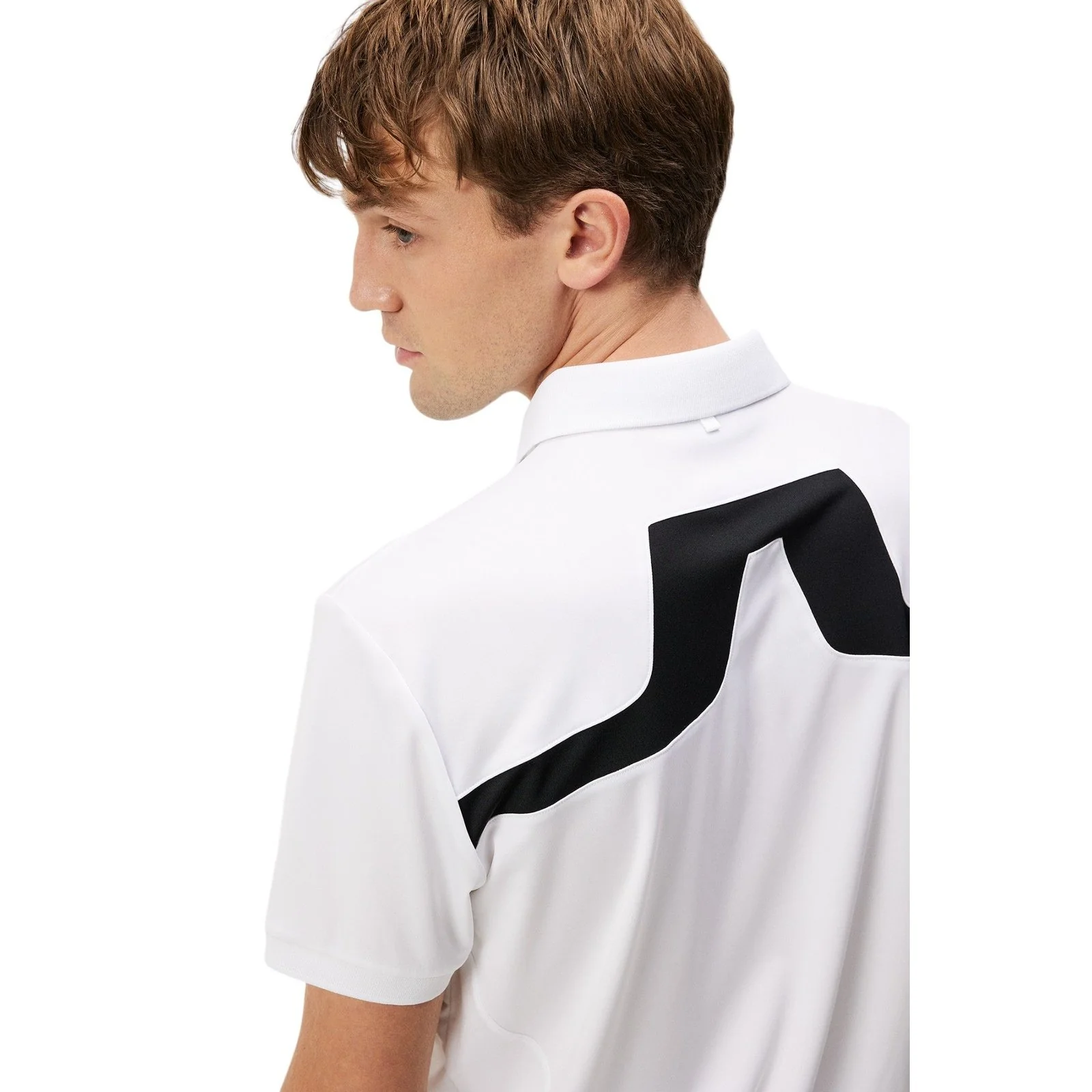 J. Lindeberg KV Print Golf Polo Shirt GMJT09158 - Image 8