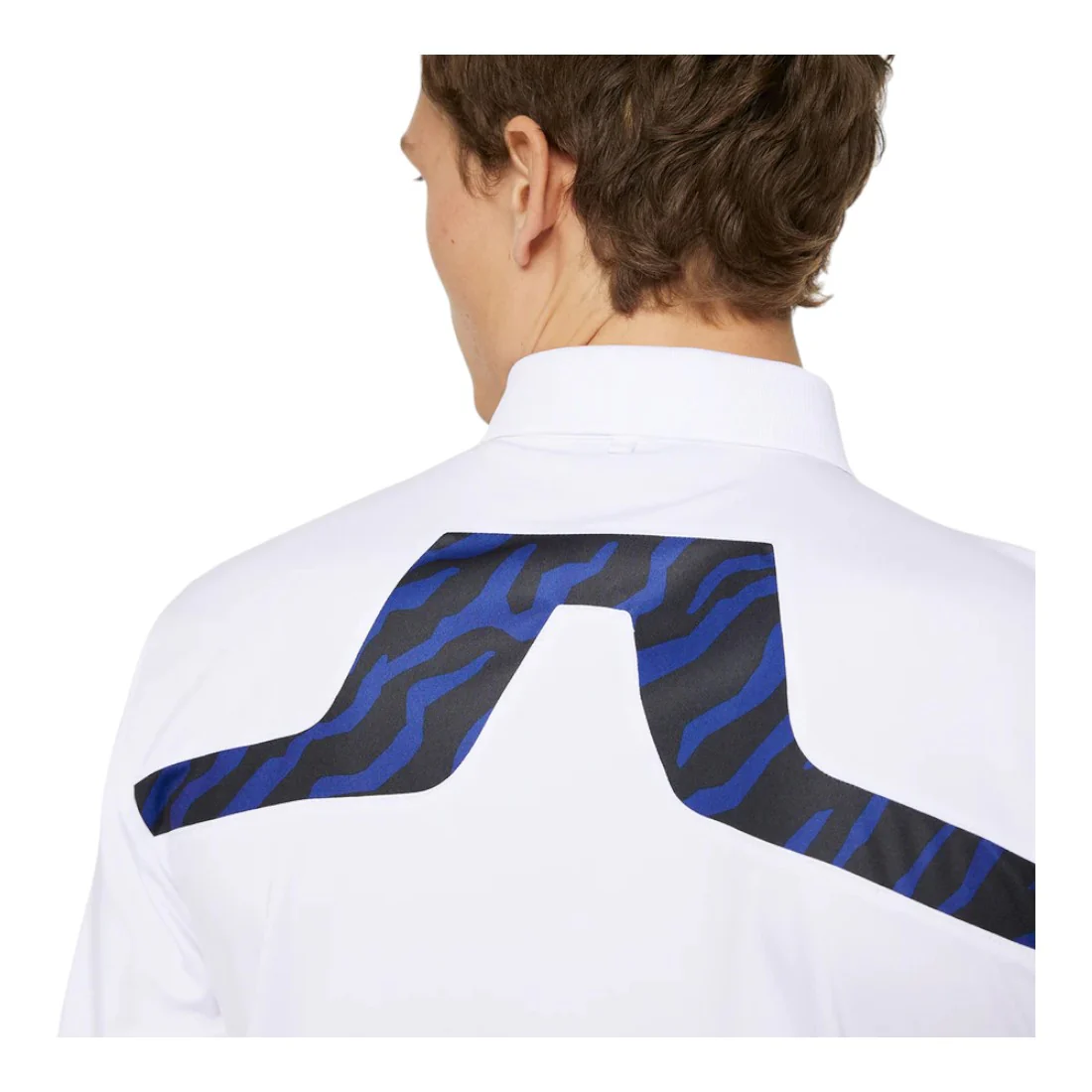 J. Lindeberg KV Print Golf Polo Shirt GMJT11947 - Image 3