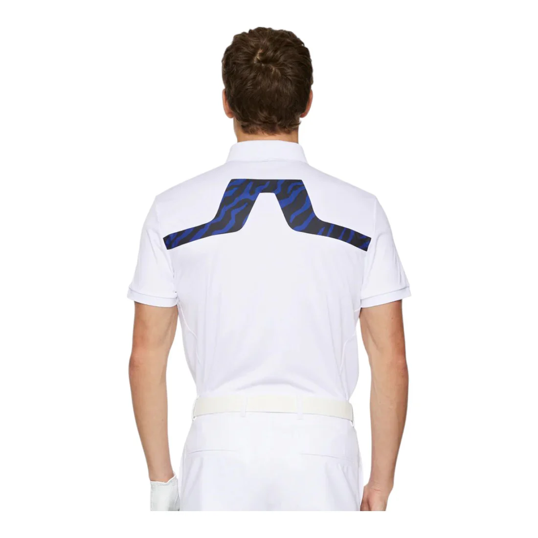 J. Lindeberg KV Print Golf Polo Shirt GMJT11947 - Image 4