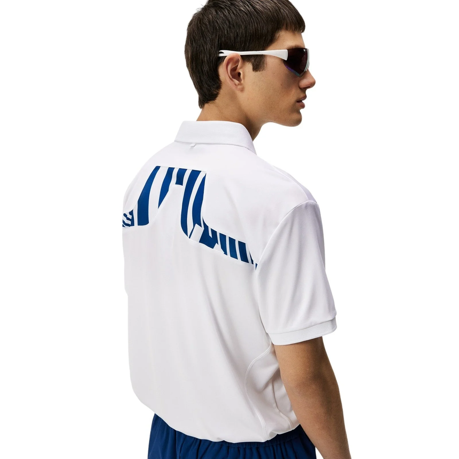 J. Lindeberg KV Print Golf Polo Shirt GMJT12361 - Image 8