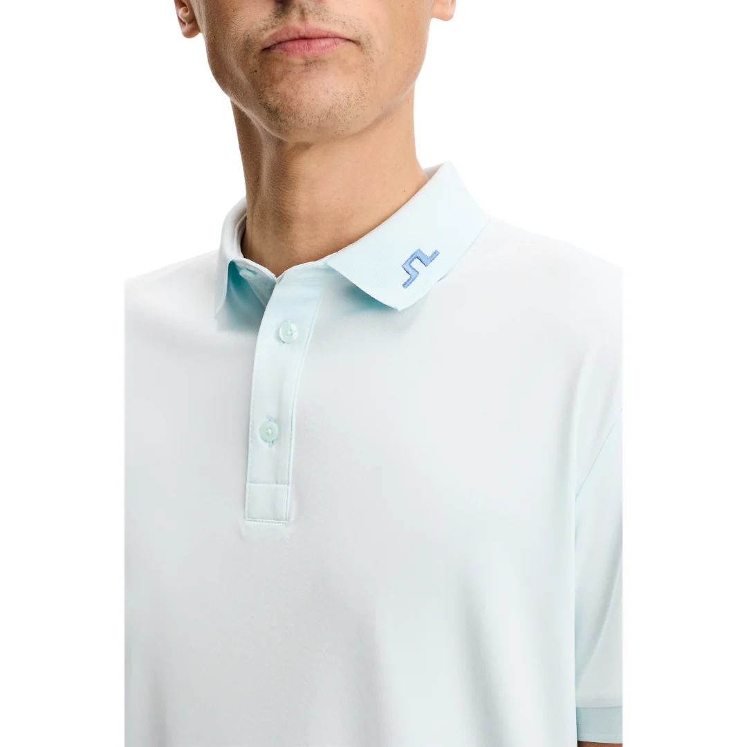 J.Lindeberg KV Print Golf Polo Shirt GMJT14653 - Image 6