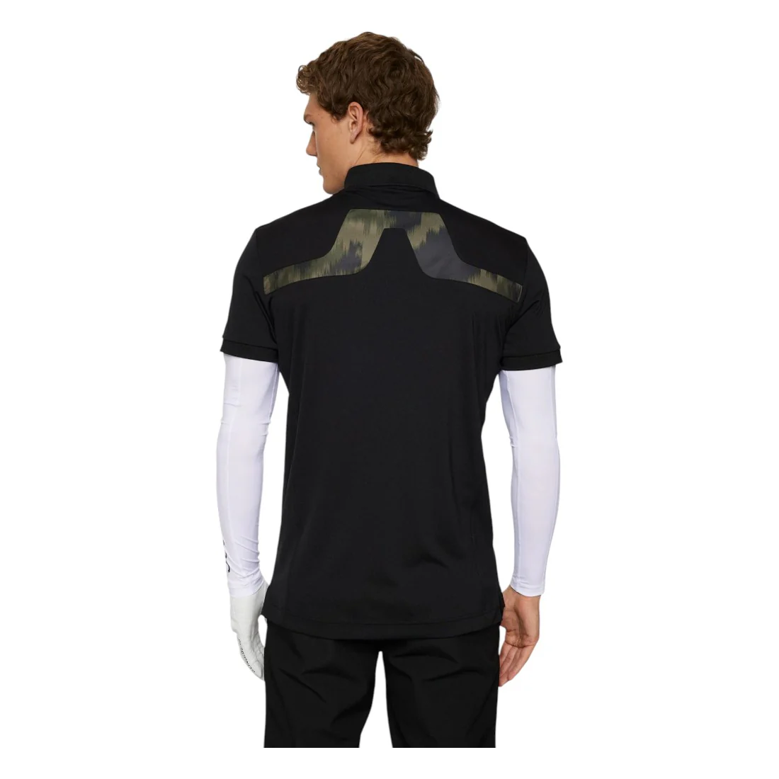 J.Lindeberg KV Print Golf Polo Shirt GMJT13351 - Image 3