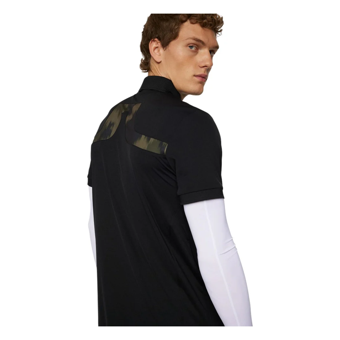 J.Lindeberg KV Print Golf Polo Shirt GMJT13351 - Image 5
