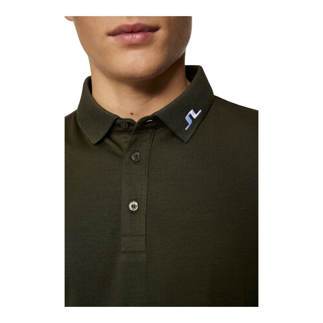 J. Lindeberg KV Regular Golf Polo Shirt GMJT10684 - Image 7