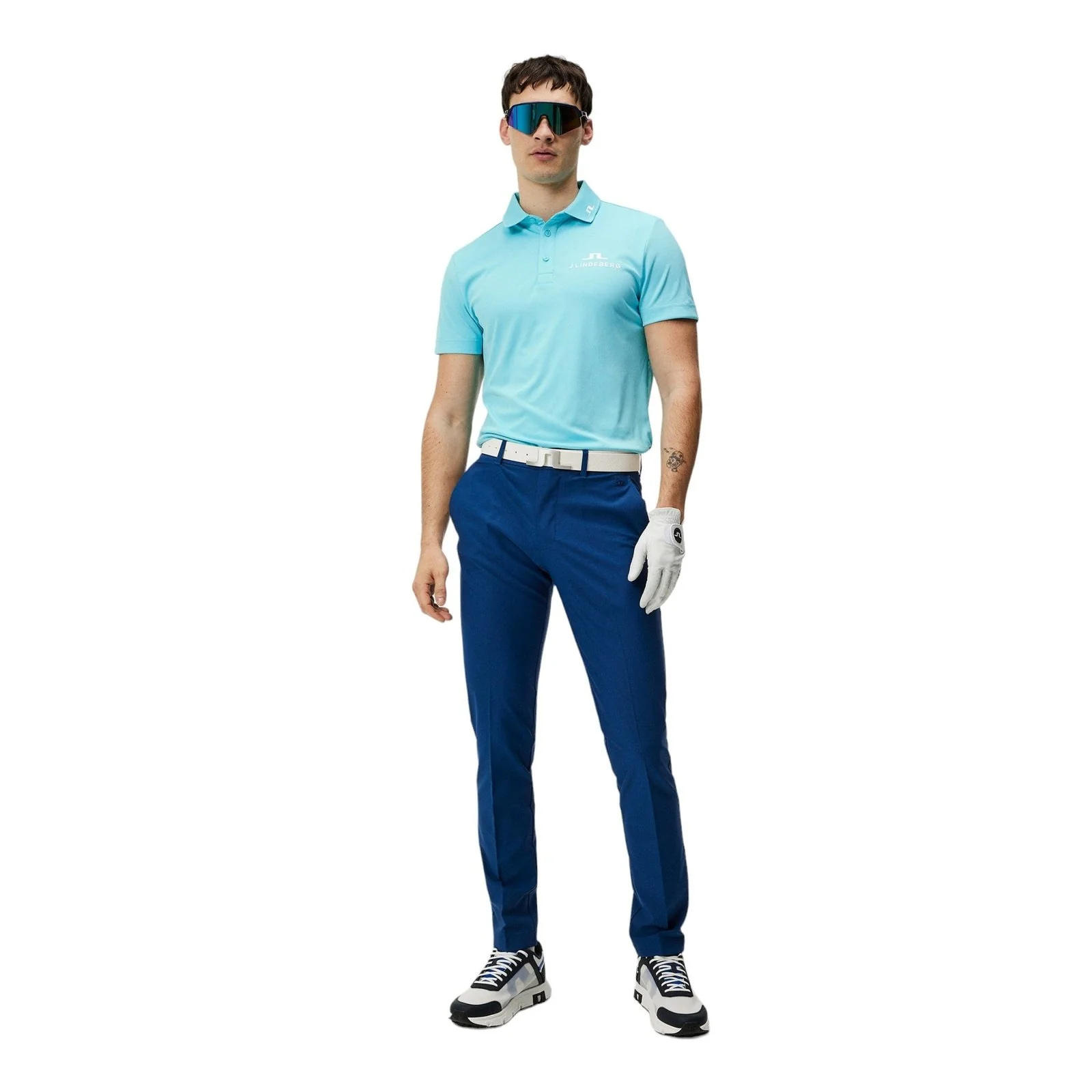 J. Lindeberg KV Tour Solid Golf Polo Shirt GMJT12528 - Image 7