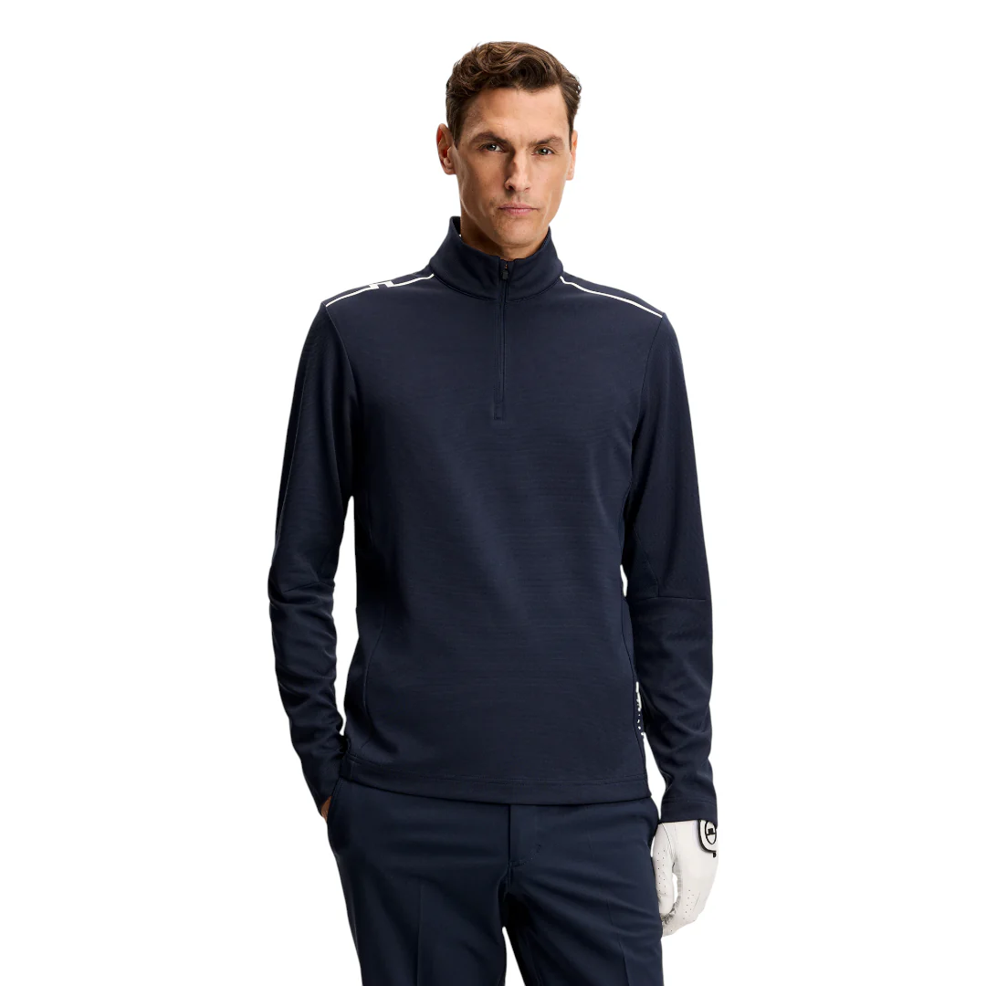 J. Lindeberg Leon 1/4 Zip Golf Mid Layer GMJS14697 - Image 3