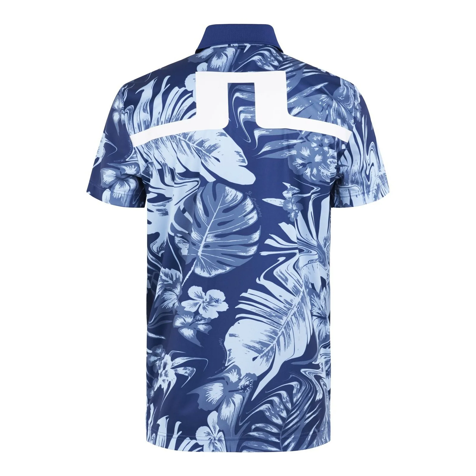 J.Lindeberg Martin Print Golf Polo Shirt GMJT07413 - Image 3