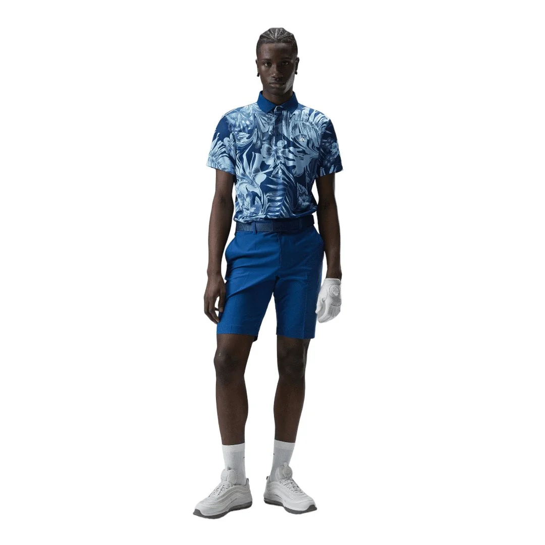 J.Lindeberg Martin Print Golf Polo Shirt GMJT07413 - Image 6