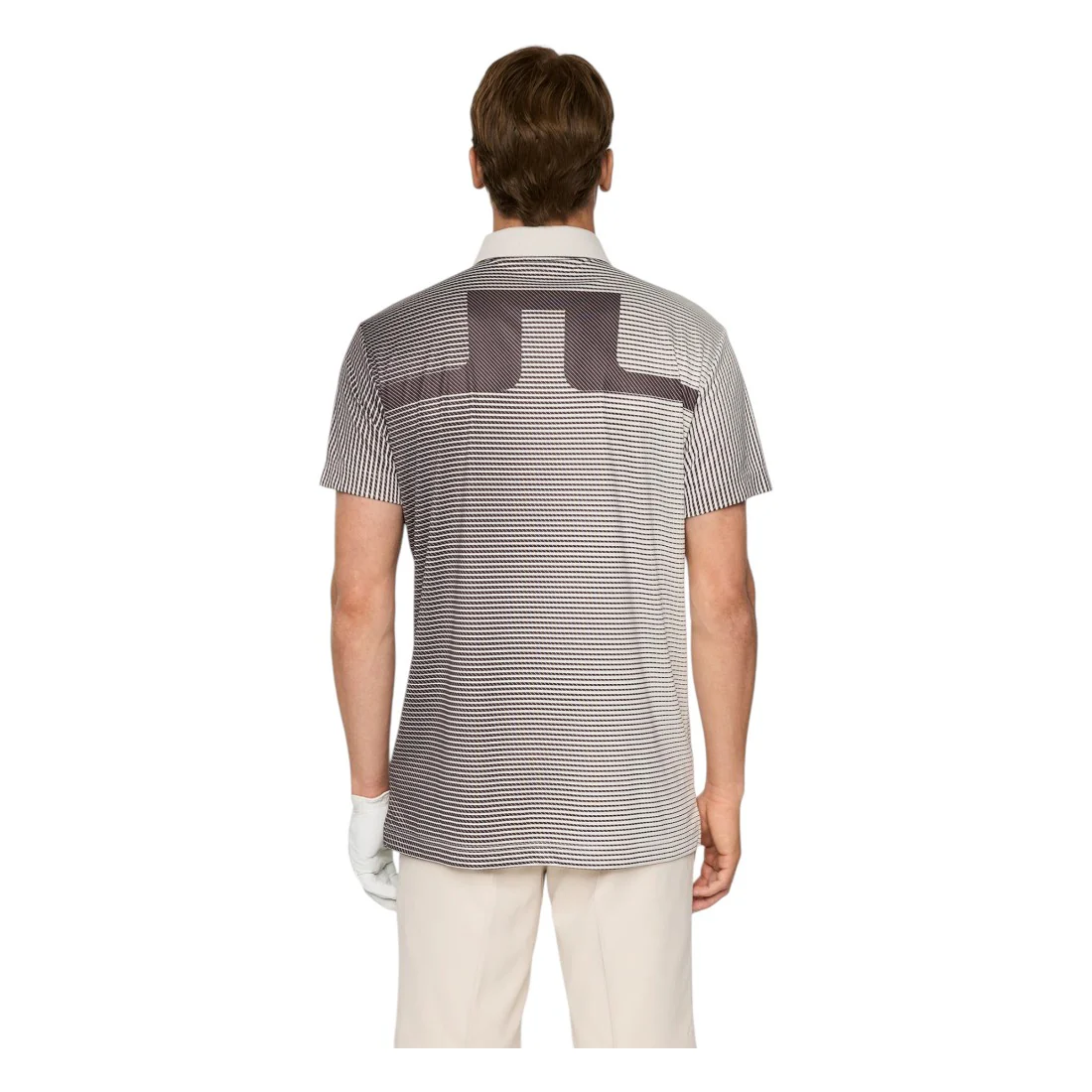 J.Lindeberg Marvin Stripe Golf Polo Shirt GMJT13339 - Image 3