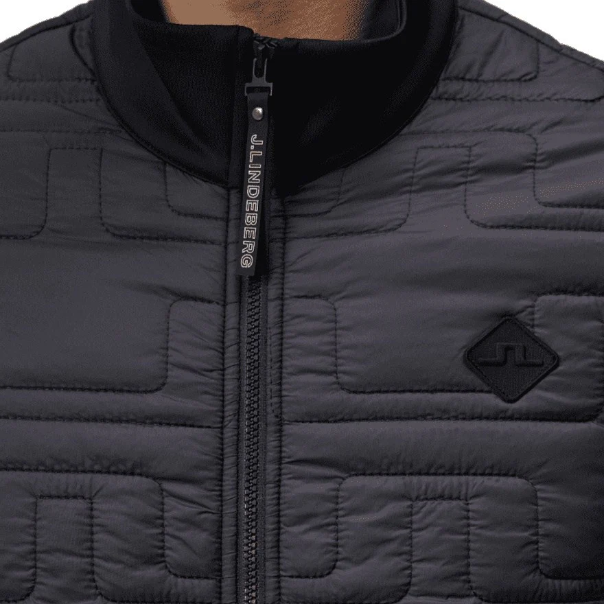 J Lindeberg Quilt Hybrid Golf Jacket AMOW09065 - Image 5