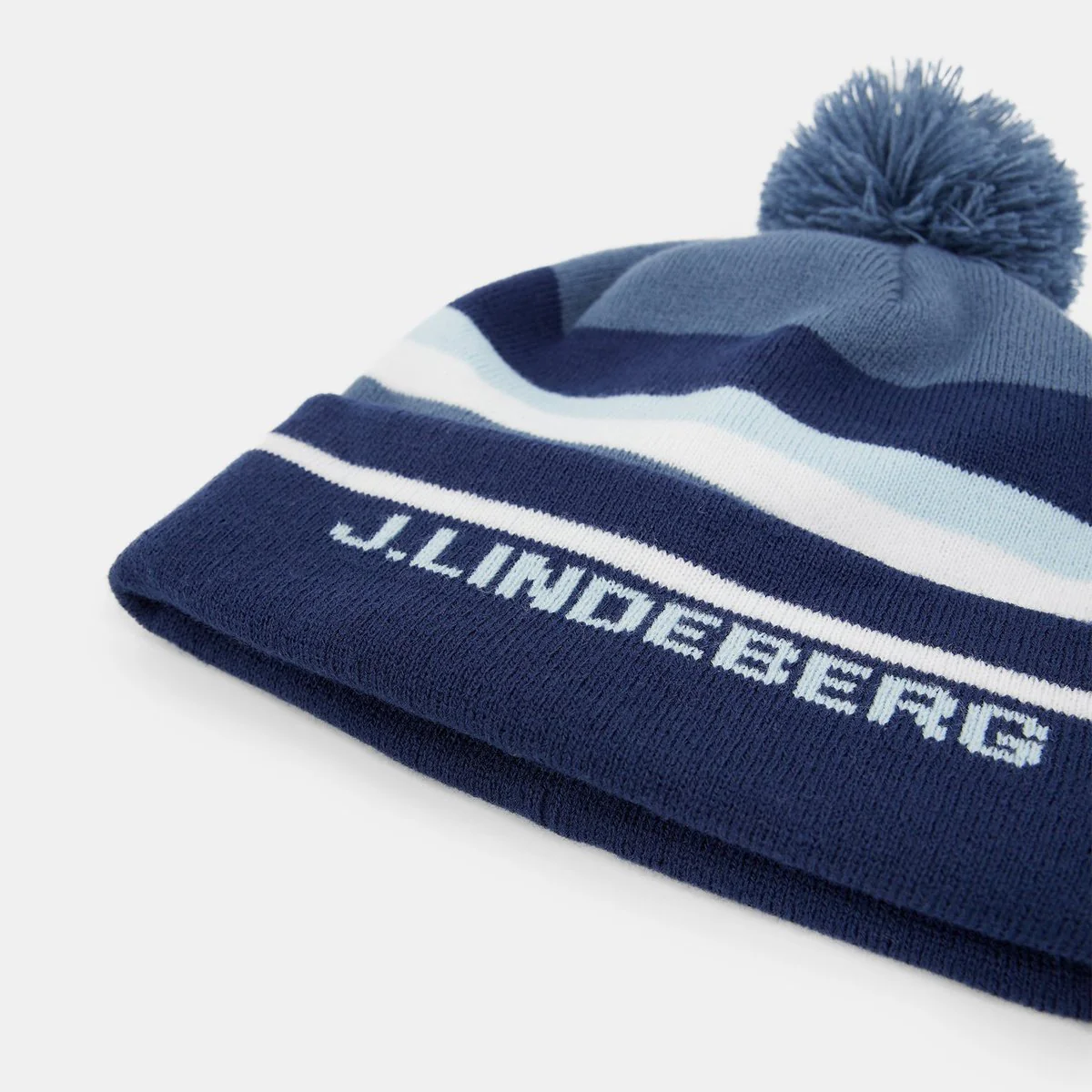 J.Lindeberg Stripe Golf Beanie GMAC07800 - Image 2