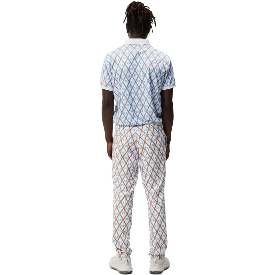 J. Lindeberg Tour Tech Print Golf Polo Shirt GMJT08576 - Image 3