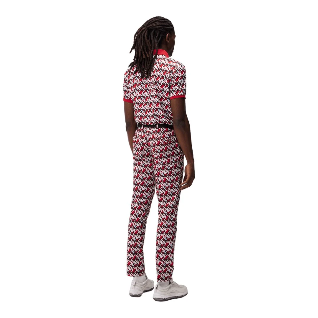 J. Lindeberg Tour Tech Print Golf Polo Shirt GMJT08576 - Image 3