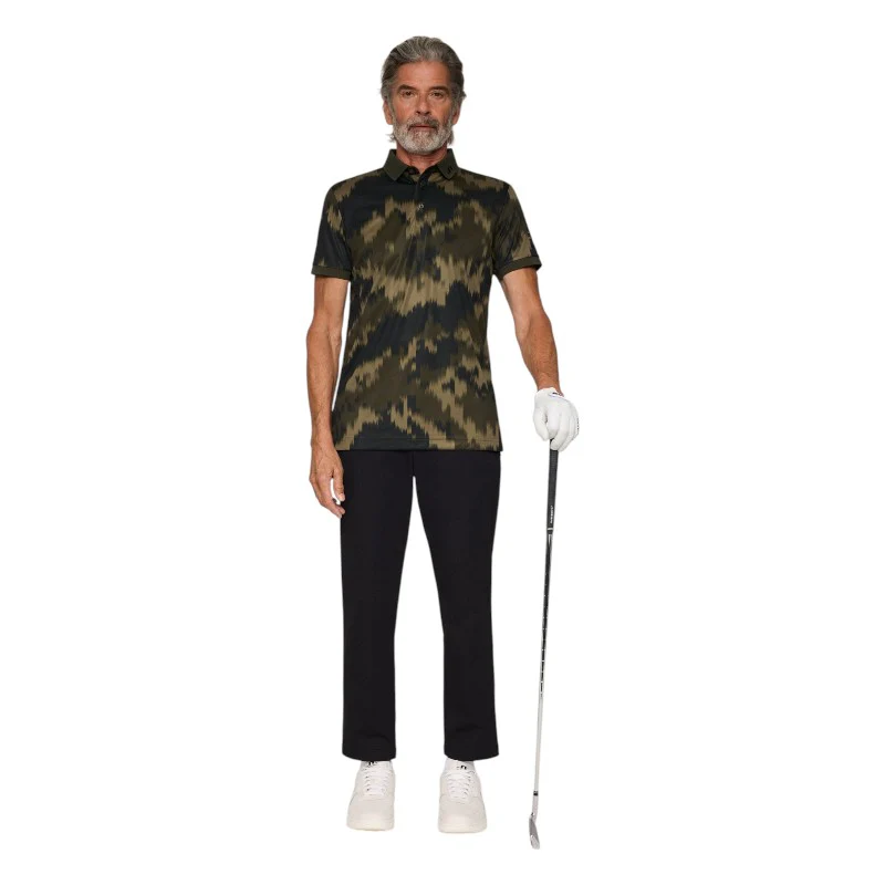J.Lindeberg Tour Tech Print Golf Polo Shirt GMJT13043 - Image 6