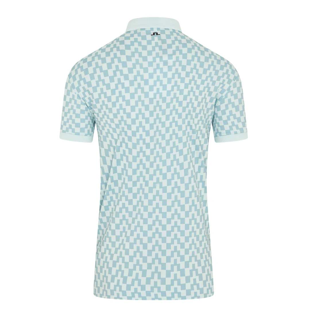 J.Lindeberg Tour Tech Print Golf Polo Shirt GMJT14652 - Image 2