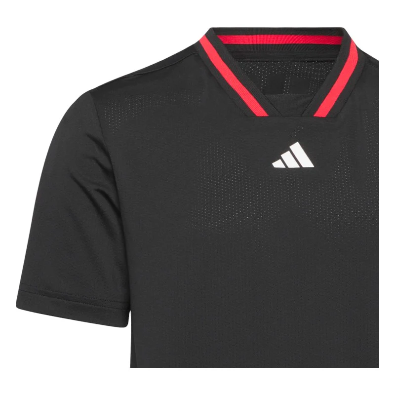 Junior adidas Sport Collar Golf Polo Shirt JE2465 - Image 2