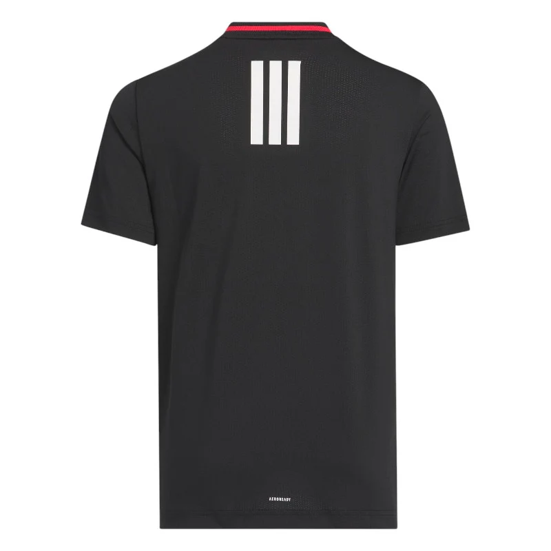 Junior adidas Sport Collar Golf Polo Shirt JE2465 - Image 3