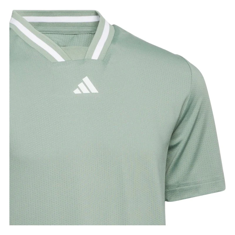 Junior adidas Sport Collar Golf Polo Shirt JG6201 - Image 3