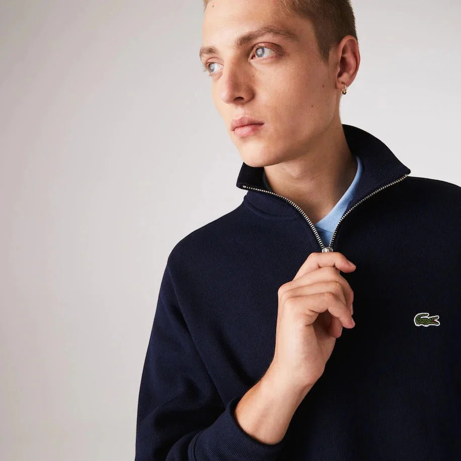 Lacoste Classic 1/2 Zip Golf Mid Layer SH1927 - Image 4