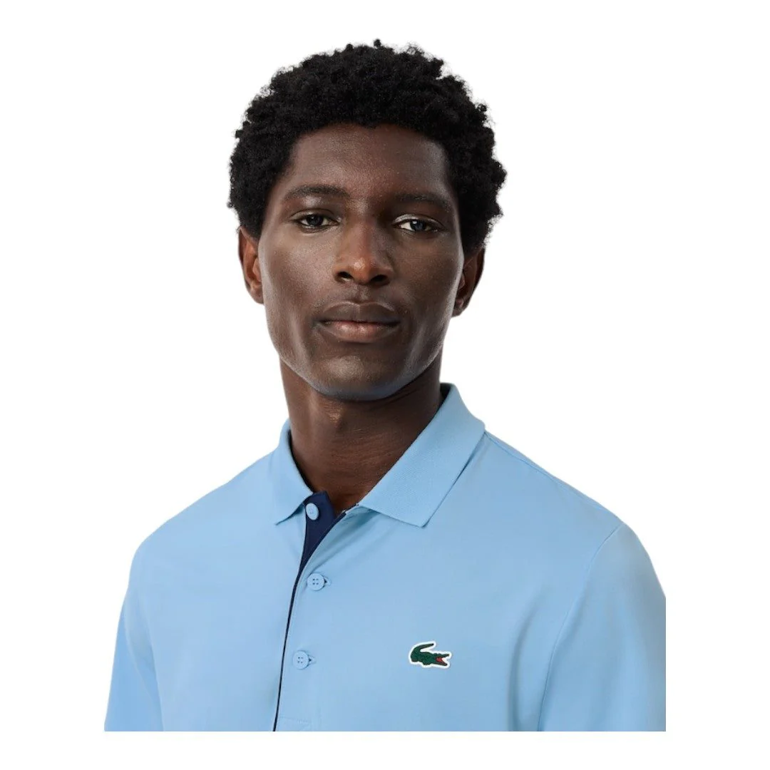 Lacoste Solid UV Protect Golf Polo Shirt DH2583 - Image 3