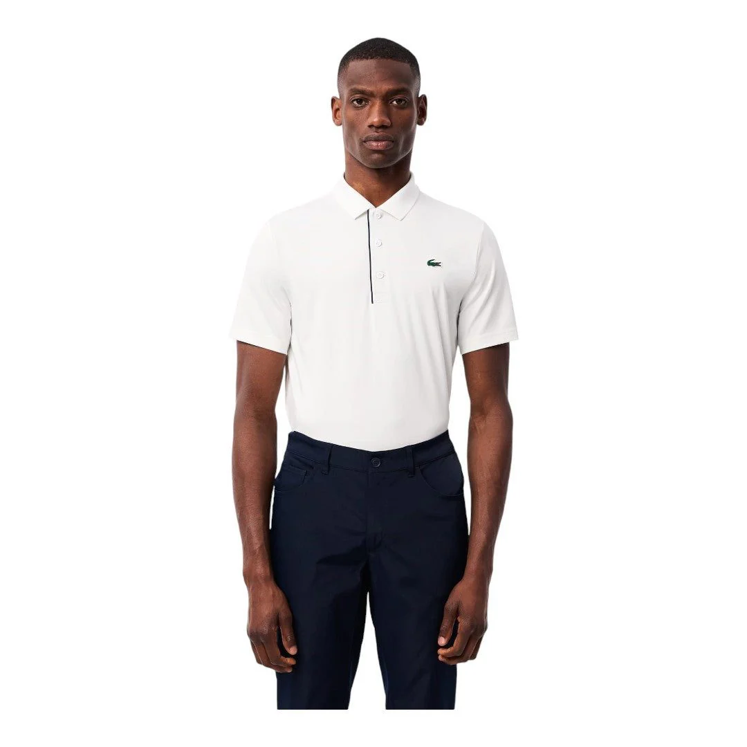 Lacoste Solid UV Protect Golf Polo Shirt DH2583 - Image 4