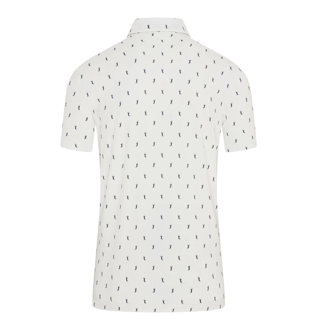 Lacoste All Over Printed Golf Polo Shirt DH5175 - Image 2