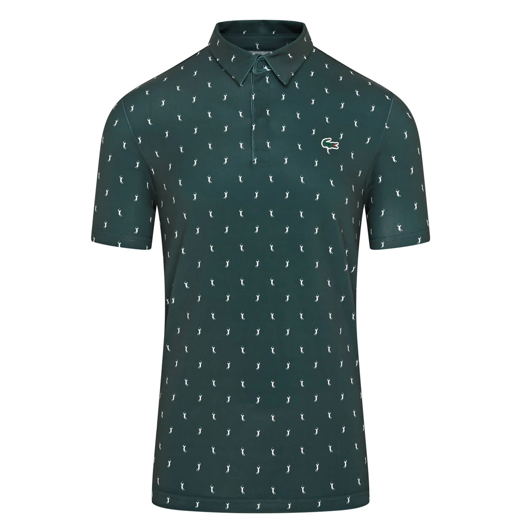 Lacoste All Over Printed Golf Polo Shirt DH5175