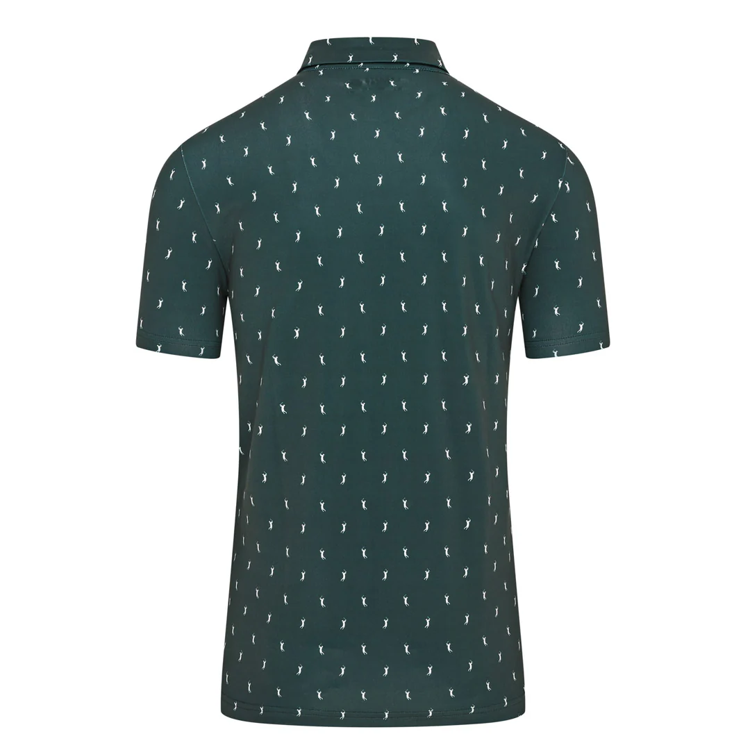 Lacoste All Over Printed Golf Polo Shirt DH5175 - Image 2