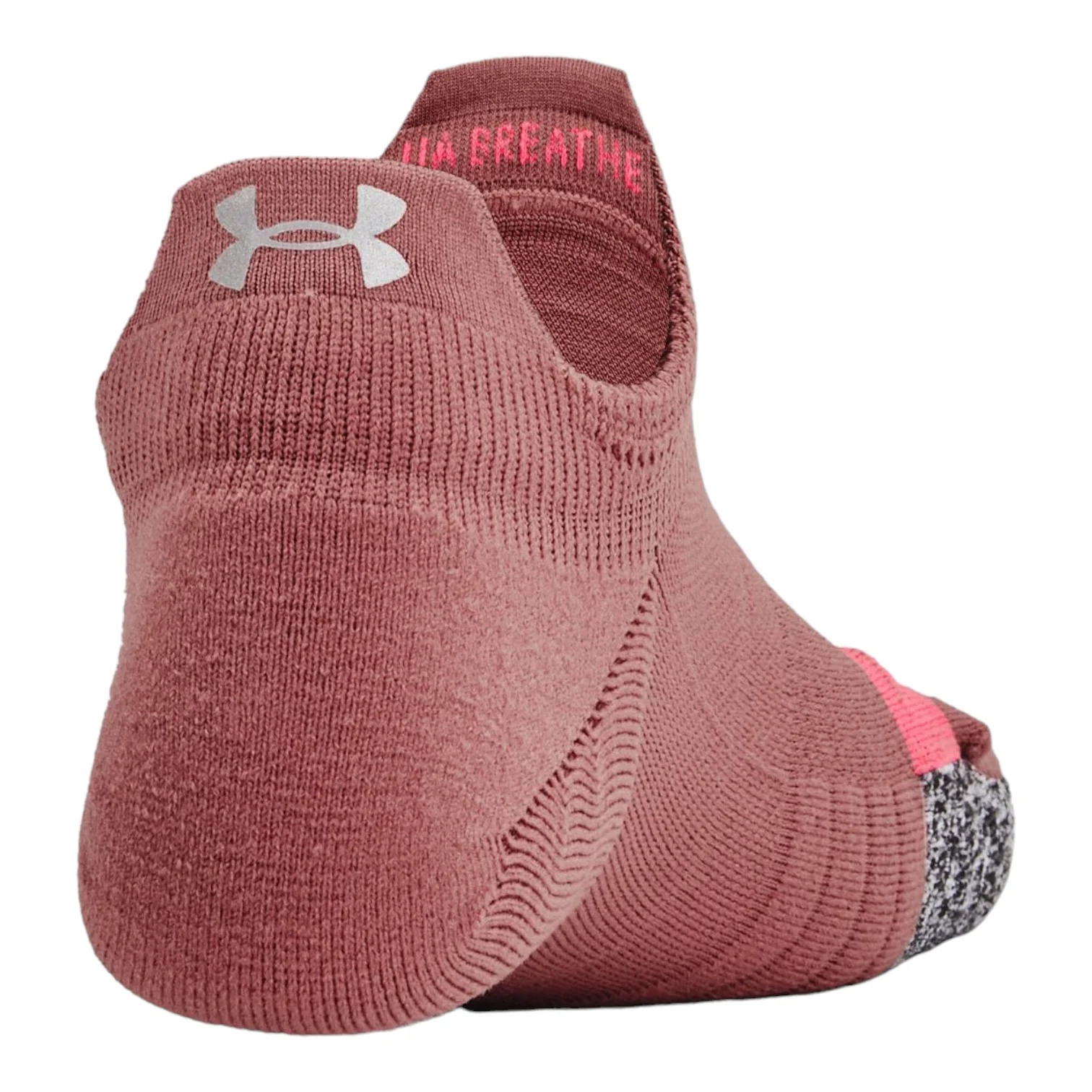 Under Armour Ladies Breathe 2 Pack No Show Socks 1370096 - Image 4