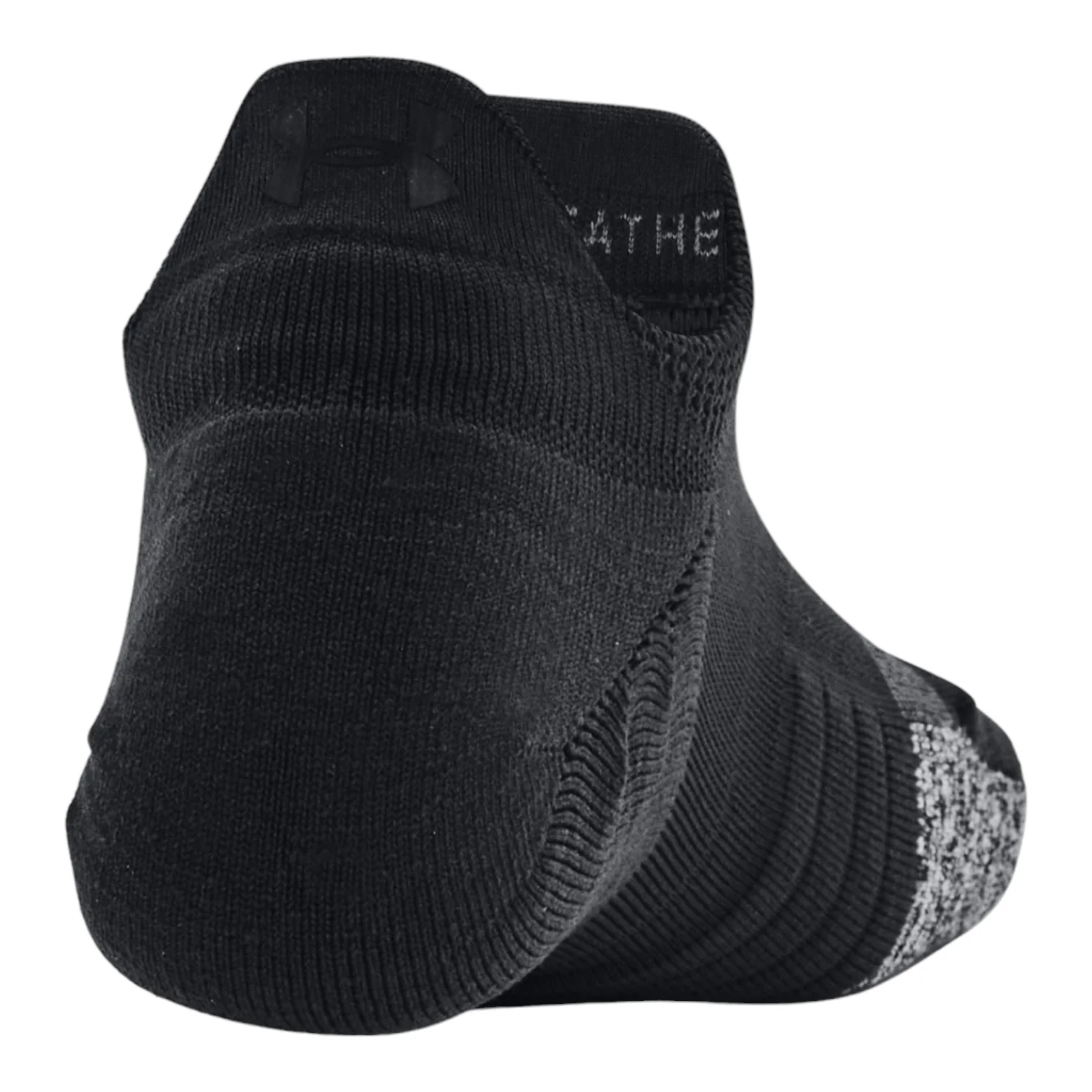 Under Armour Ladies Breathe 2 Pack No Show Socks 1370096 - Image 4