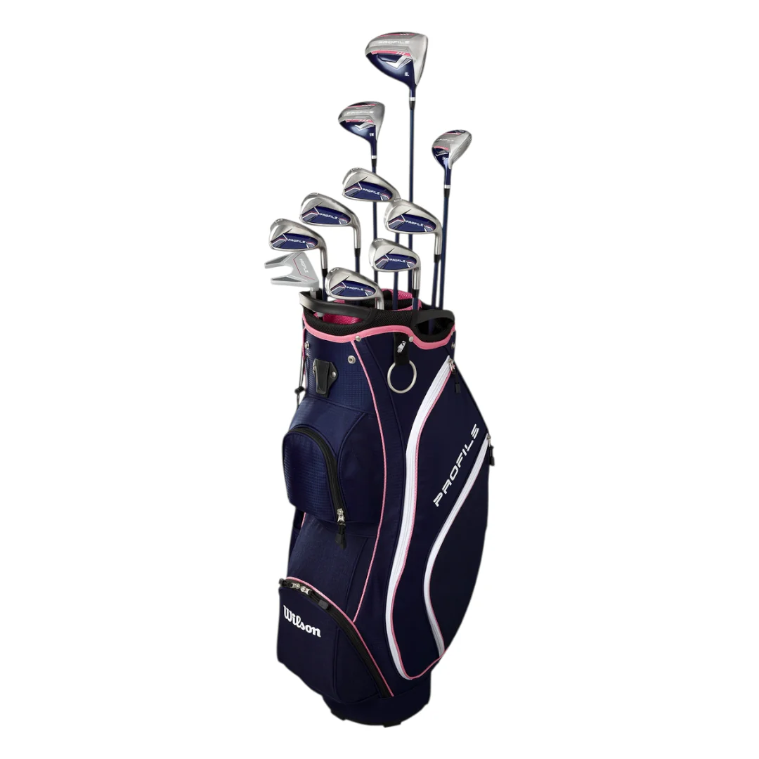 Left Handed Ladies Wilson Profile Steel Golf Package Set WG1R0363021