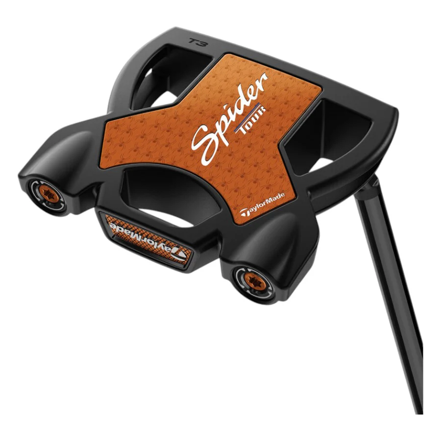 Left Handed TaylorMade Spider Tour Black Golf Putter | Slant Neck - Image 2