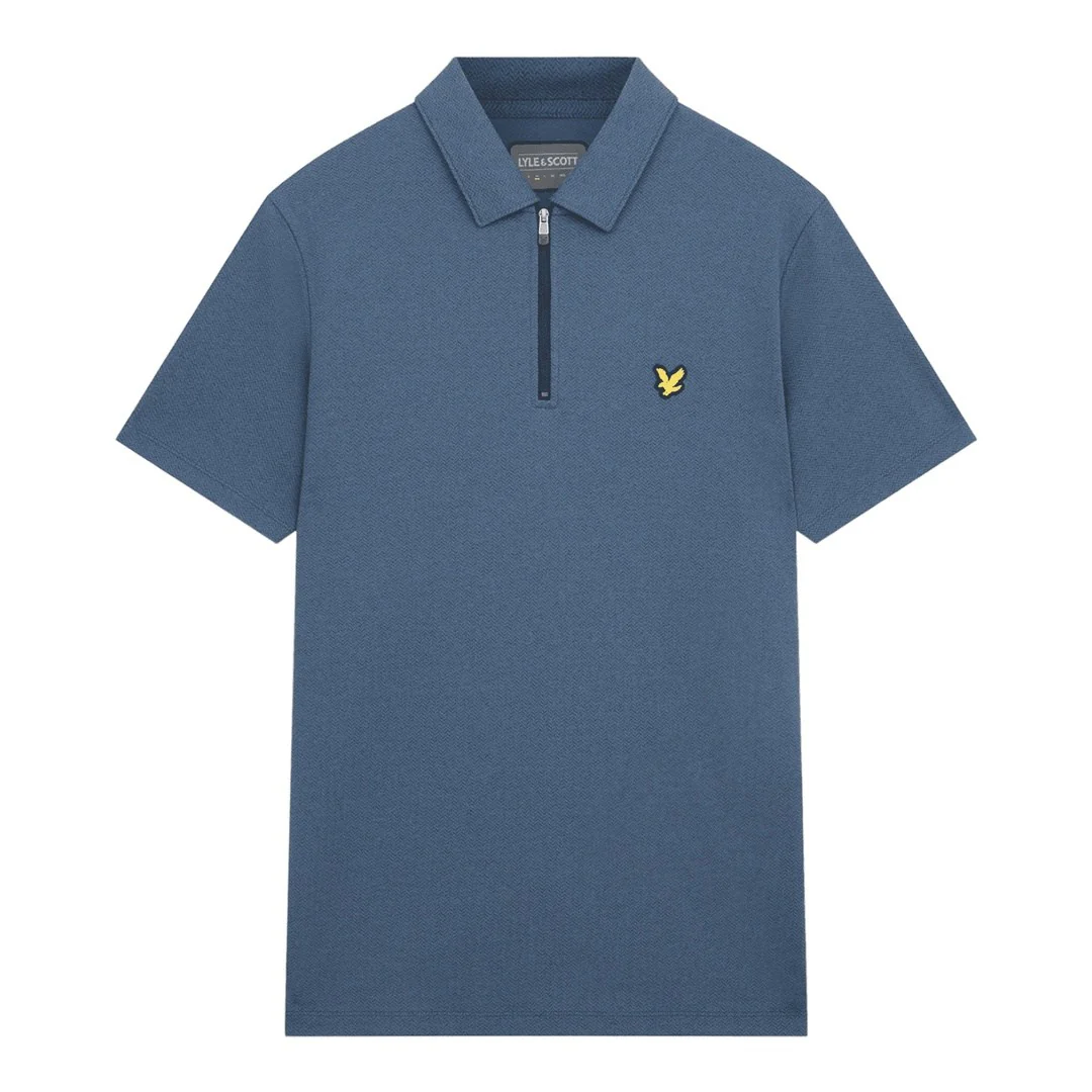 Lyle & Scott Chevron Zip Golf Polo SP1865G - Image 4