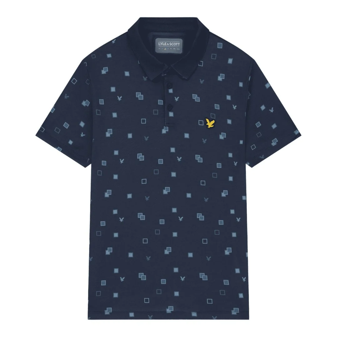 Lyle & Scott Eagle Polka Golf Polo Shirt SP1961G - Image 5
