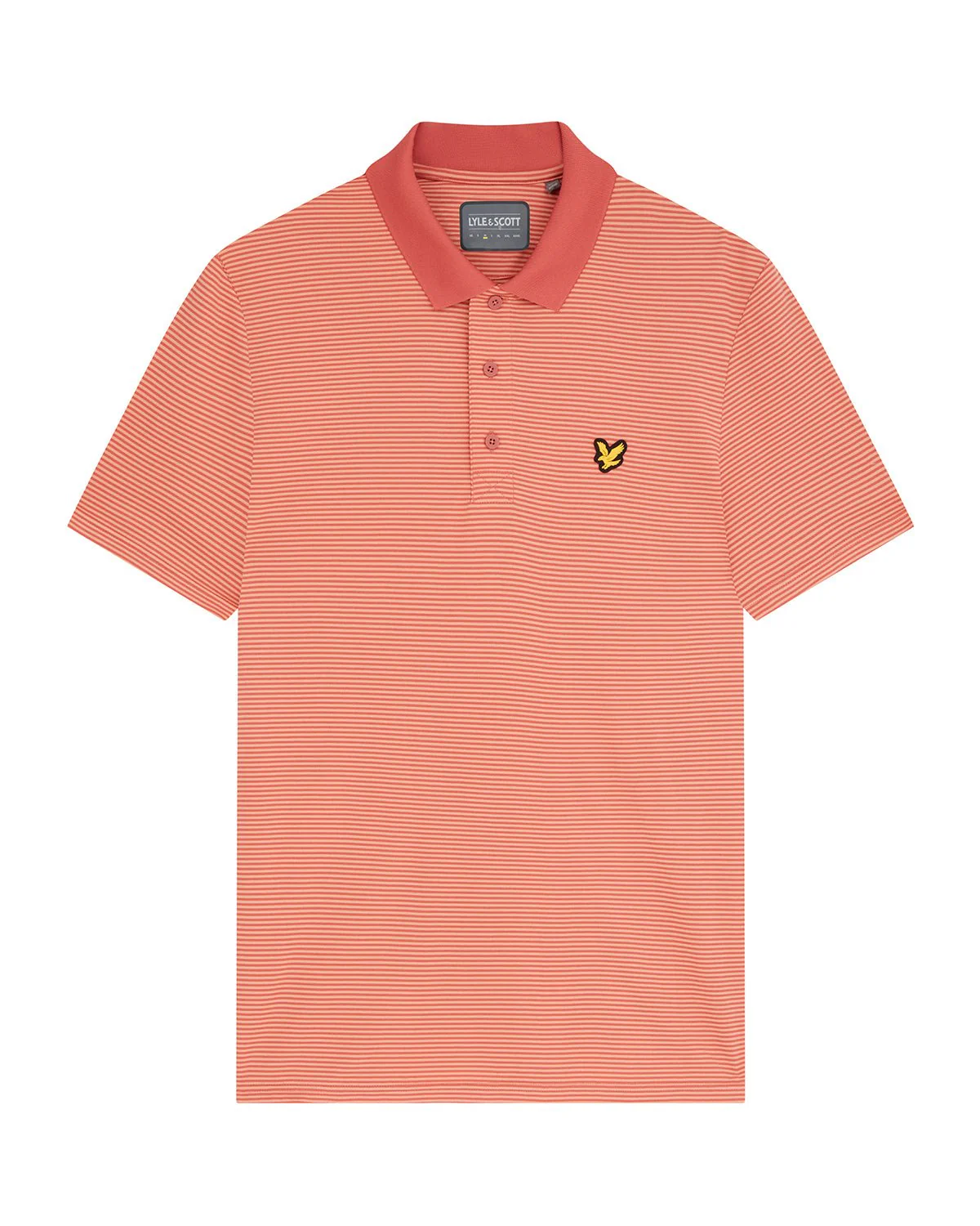Lyle & Scott Microstripe Golf Polo Shirt SP1464GC - Image 4