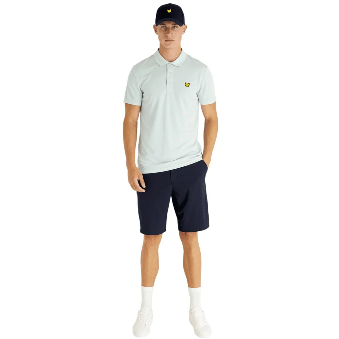 Lyle & Scott Microstripe Golf Polo Shirt SP1464GC - Image 6