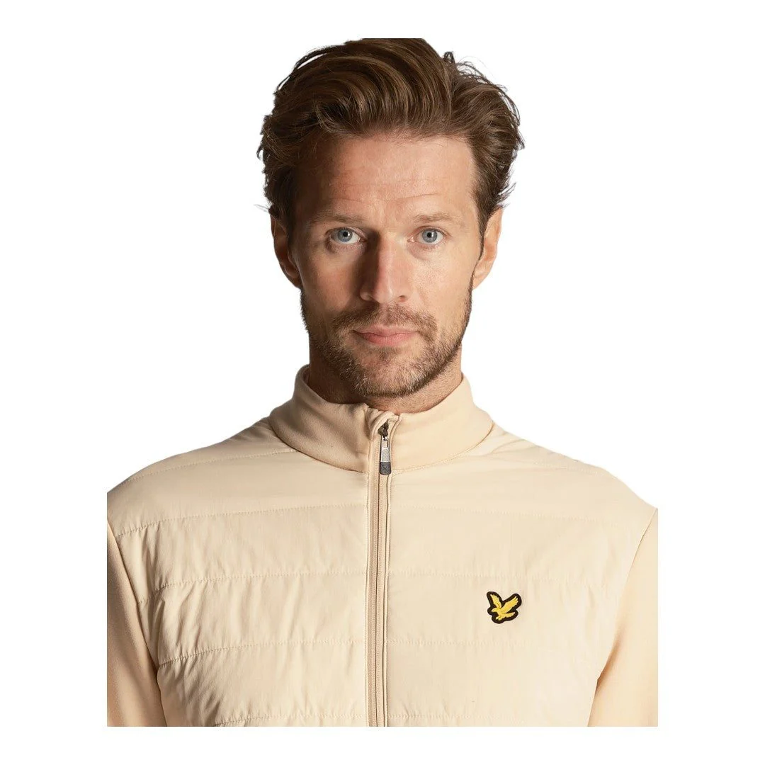 Lyle & Scott Quilted 1/4 Zip Golf Midlayer ML2065G - Image 6