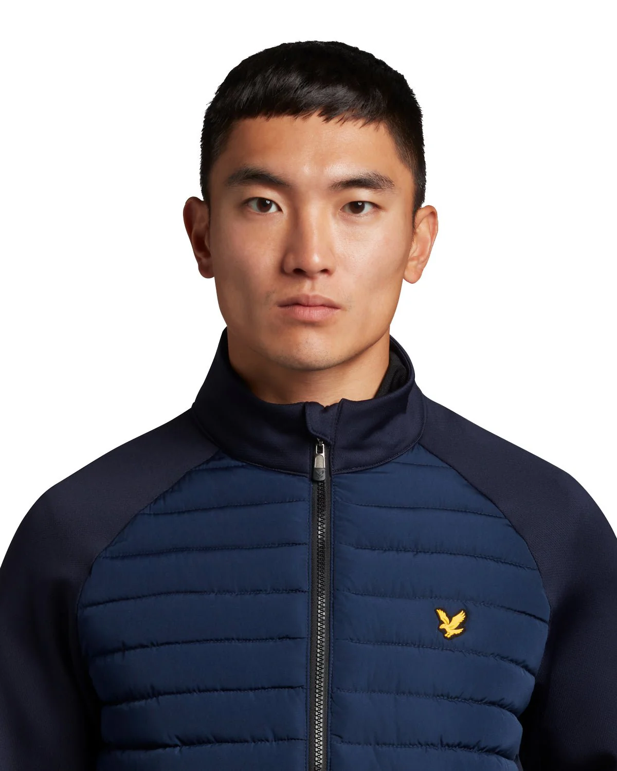 Lyle & Scott Quilted Hybrid Golf Fleece JK1562GC - Image 3