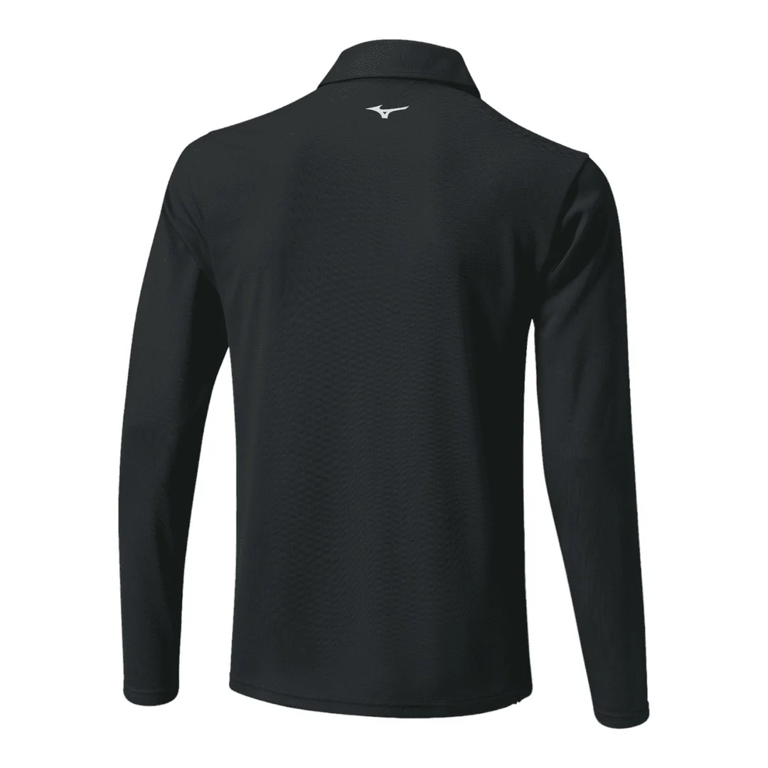 Mizuno Elite Long Sleeve Golf Polo Shirt 52GAA503 - Image 2