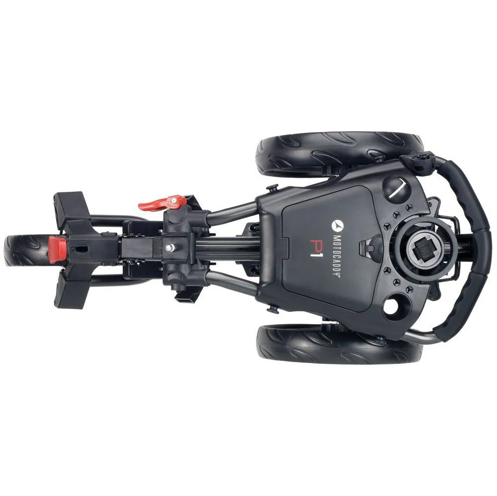 Motocaddy 2026 P1 Golf Push Trolley | Red - Image 3