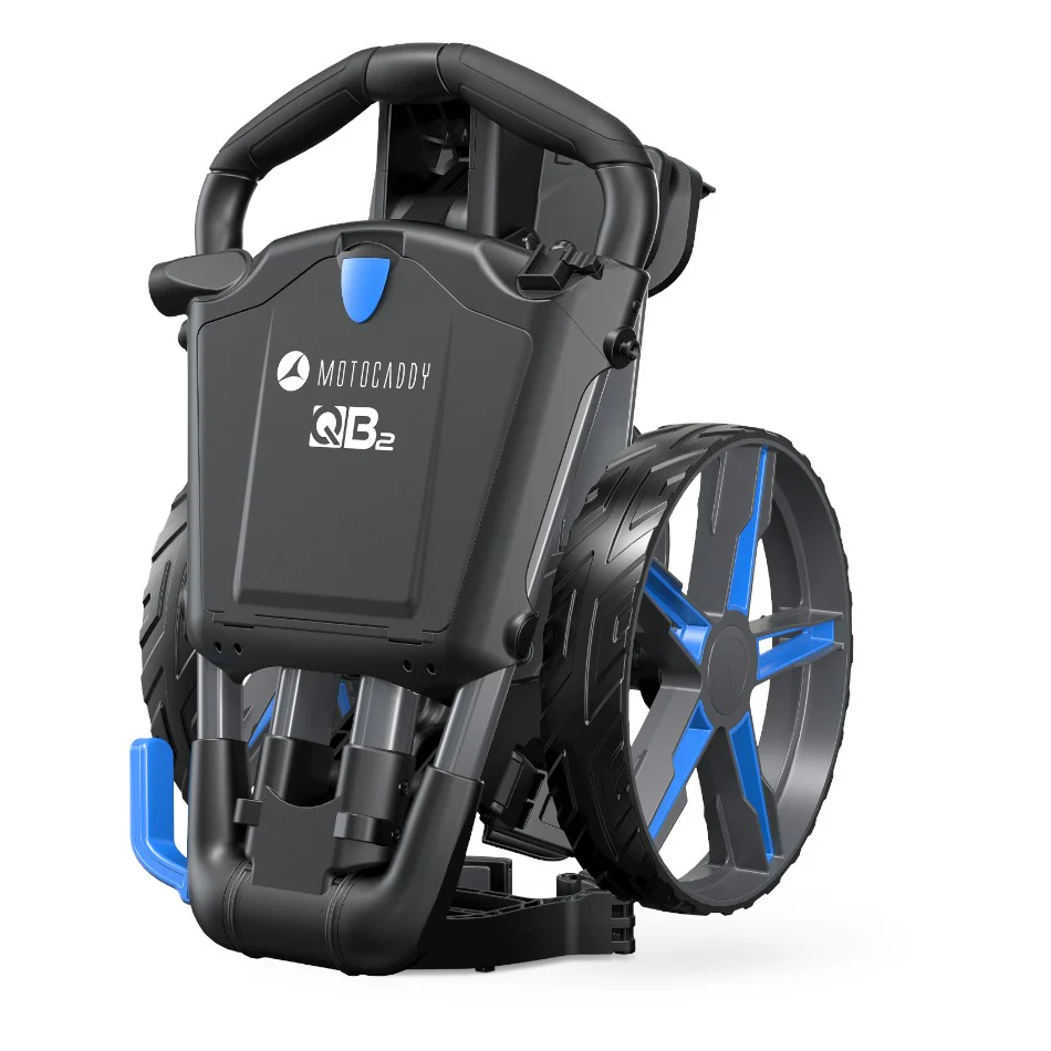 Motocaddy 2026 QB2 Golf Push Trolley | Blue