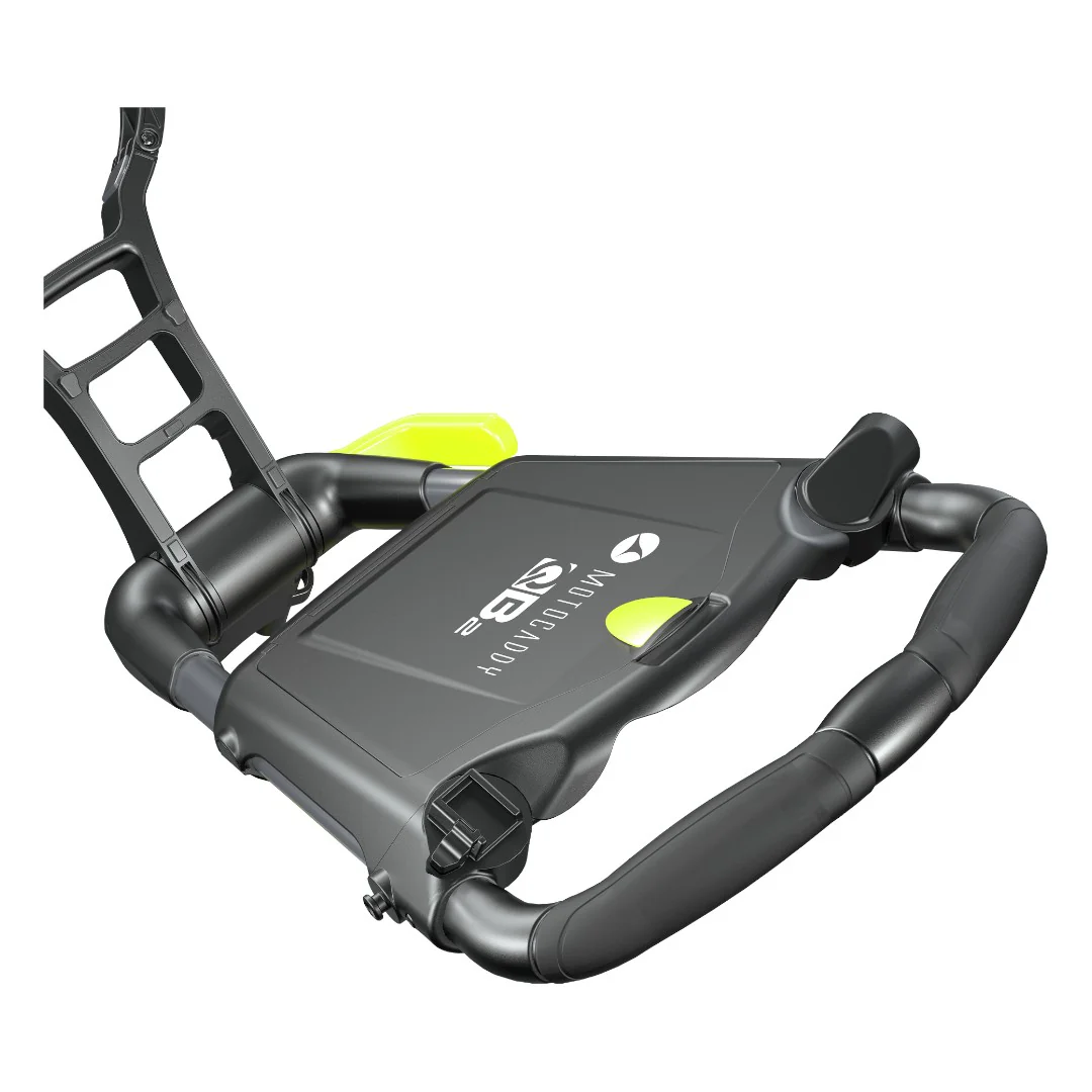 Motocaddy 2026 QB2 Golf Push Trolley | Lime - Image 4