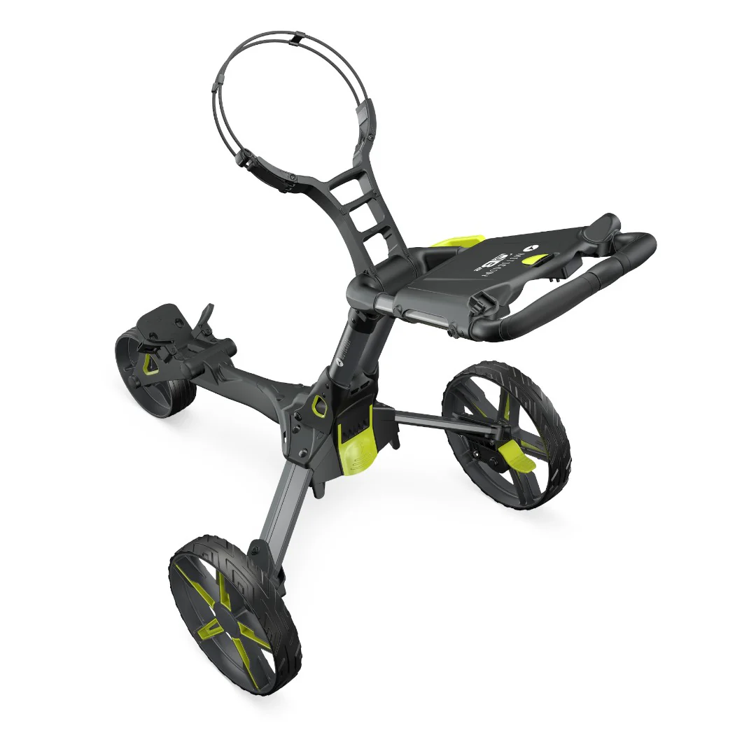 Motocaddy 2026 QB2 Golf Push Trolley | Lime - Image 5