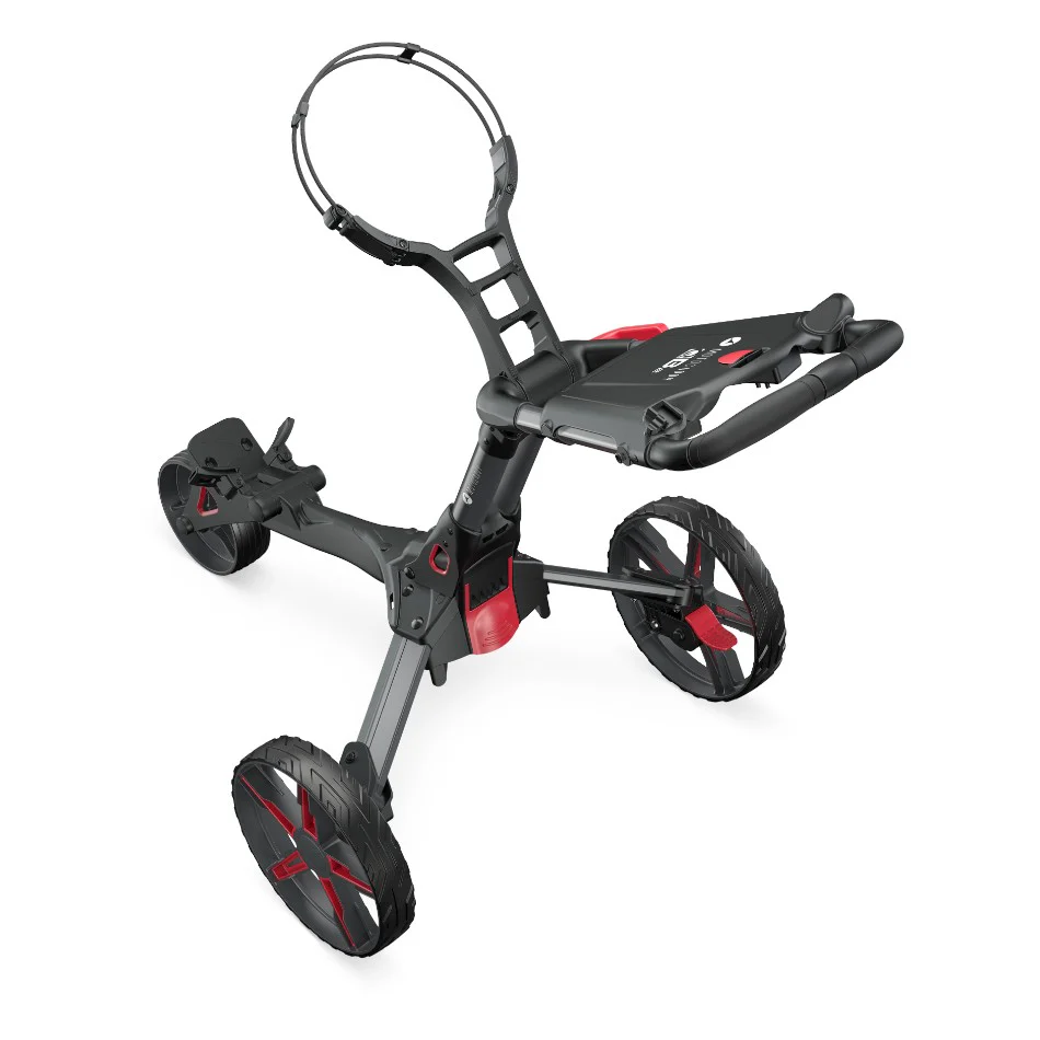 Motocaddy 2026 QB2 Golf Push Trolley | Red - Image 5