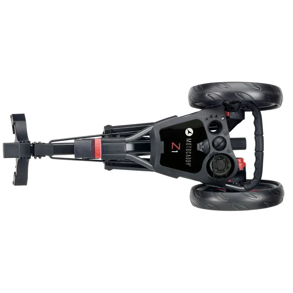 Motocaddy Z1 Golf Push Trolley | Red - Image 3