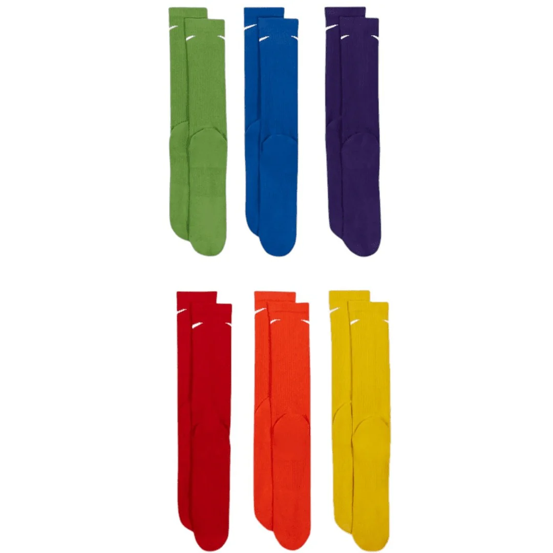 Nike 6-Pack Everyday Plus Cushioned Golf Socks SX6897 - Image 2