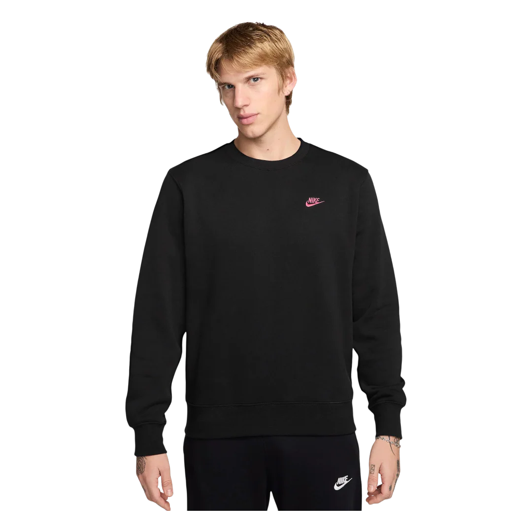 Nike Club Fleece Crew Neck Golf Mid Layer FN3886