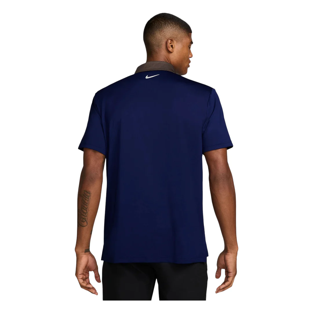 Nike Dri-Fit Tour Contrast Golf Polo Shirt FZ7501 - Image 2