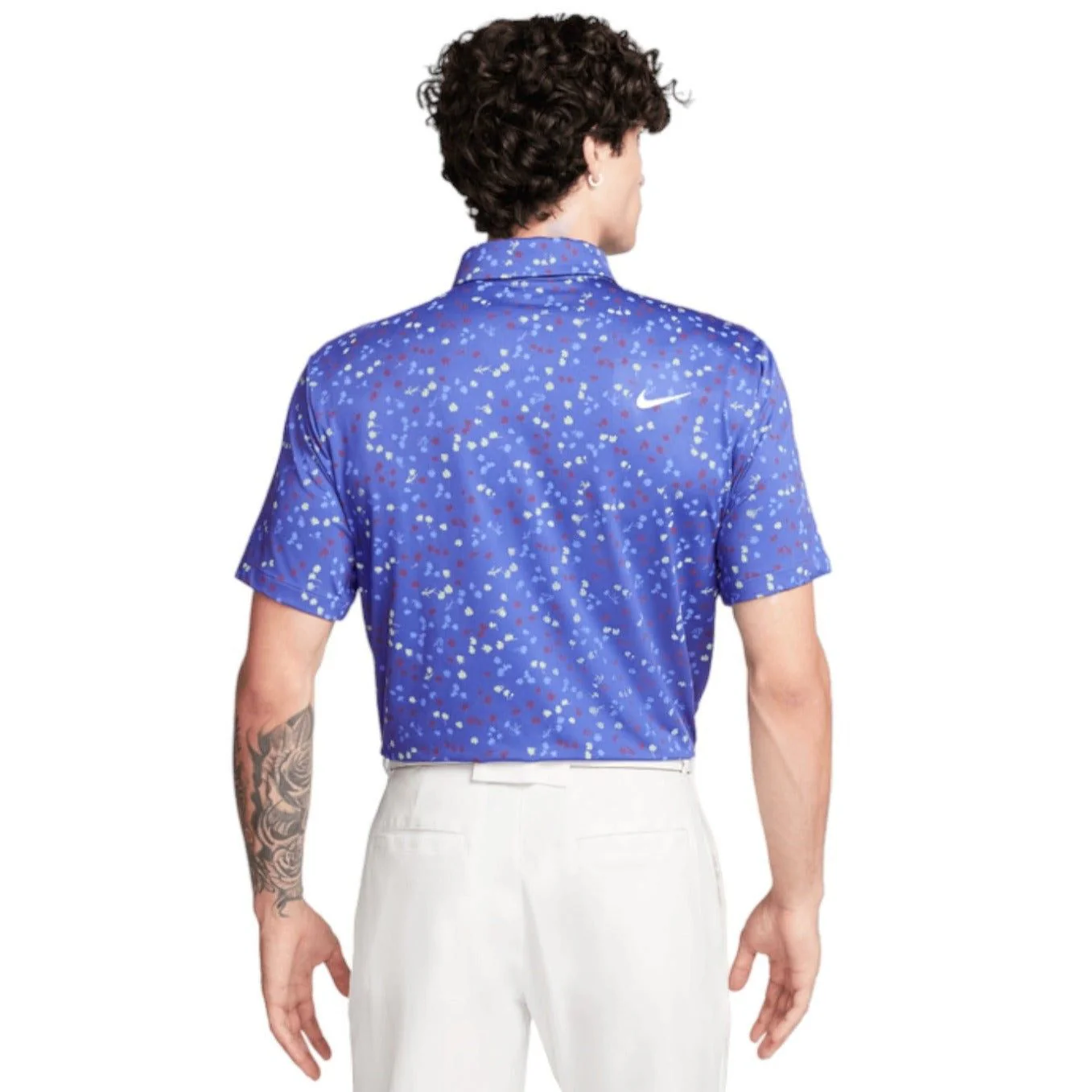 Nike DRI-FIT Tour Floral Golf Shirt DX6089 - Image 2