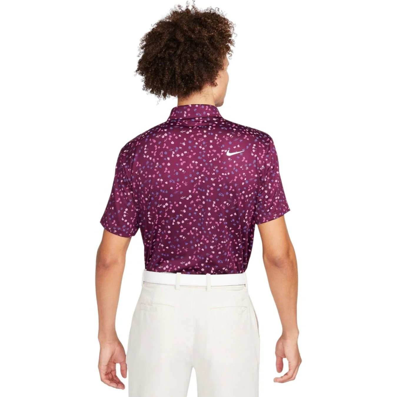 Nike DRI-FIT Tour Floral Golf Shirt DX6089 - Image 5
